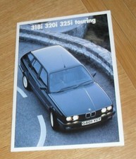 Brochure BMW Serie 3 E30