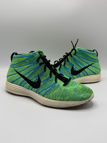Nike lunar flyknit chukka blue - lunar,