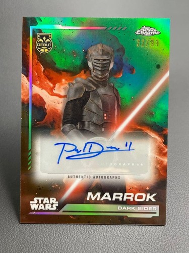 Topps paul darnell marrok - topps,