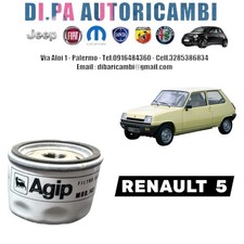 10 FILTRI OLIO AGIP RENAULT 5