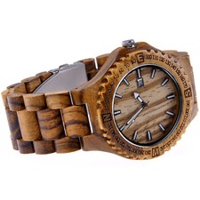 Orologio da polso in legno