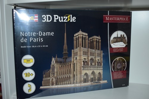 Revell puzzle notre dame de - 3d, notre-dame