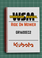 Kubota GR1600EC2 — MANUALE
