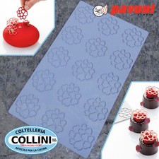Pavoni - Hearts 2 - Stampo in silicone tonda-cuori - 15 impronte