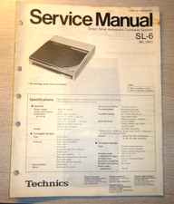Original technics 26 - technics, sl-6