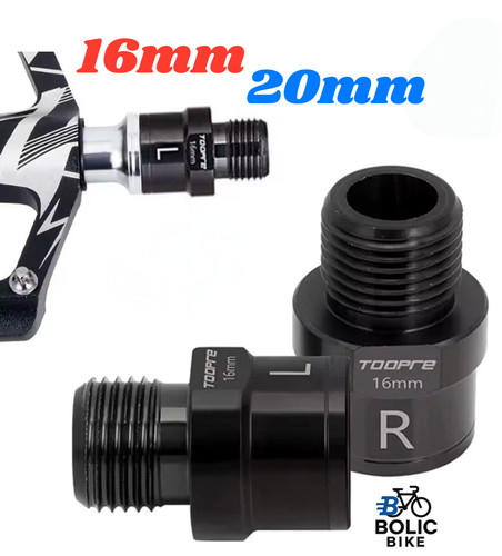 Prolunghe pedali bici mtb