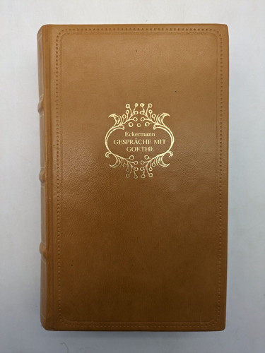 Gespräche mir goethe johann - gespräche,