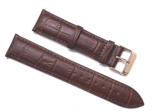20mm brown croco - 20mm,