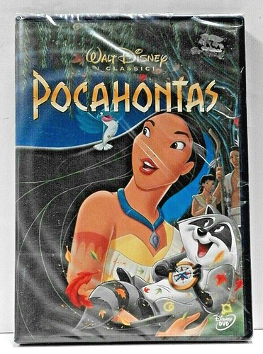Pocahontas dvd nuovo - ,