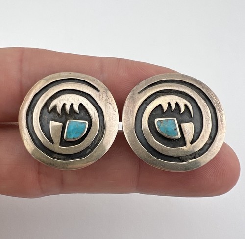 Orecchini vintage hopi - hopi, argento