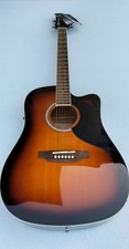 EKO Ranger CW EQ Brown Sunburst CHITARRA ACUSTICA CUTAWAY ELETTRIFICATA  (5)