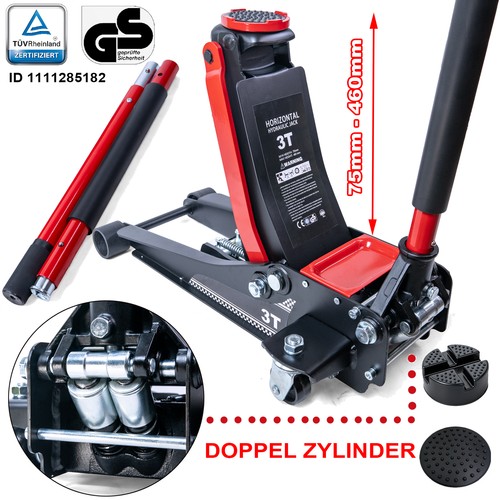 Cric idraulico altezza di - 3t,