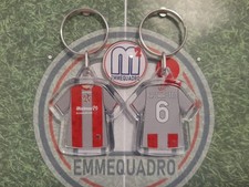 n° 1 portachiavi maglia home grigiorossa Cremonese -  2025/26 BASCHIROTTO#6