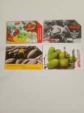 Lotto 4 schede telefoniche