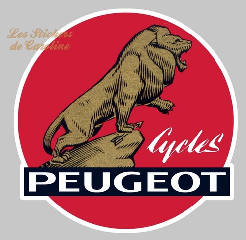 Autocollant cycles peugeot - cycles,