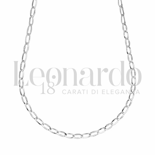 Collana catena piatta cheval