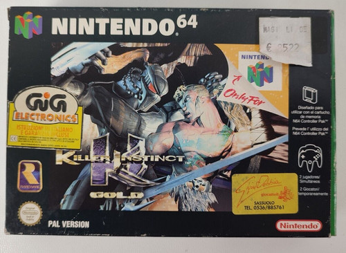 Killer instinct gold - instinct, n64