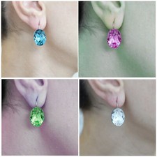 Orecchini con cristallo