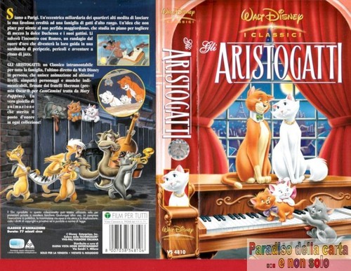 Gli aristogatti vhs vs 4810 - gli,