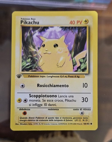 Carta pokemon pikachu 102 - pokemon,