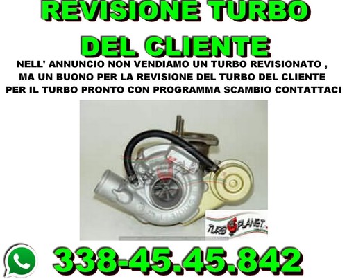 Turbina turbocompressore fiat - turbina,