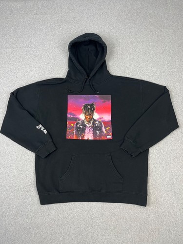 Juice wrld felpa uomo nera - felpa, xl