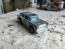 Hot Wheels 1955 CHEVY NOMAD “ALIVE ‘55” CHROME 1969 HONG KONG 1/64