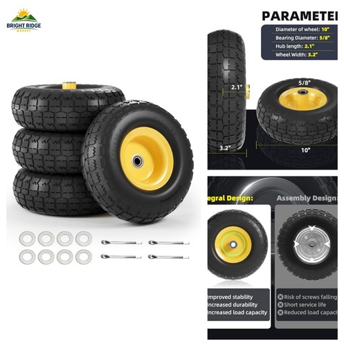 Pneumatico ruota flat free - e,