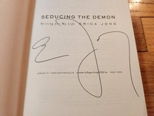 Erica Jong SIGNED Seducing the