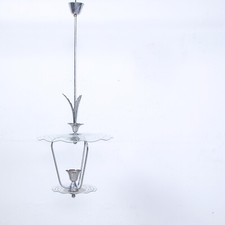 Lampadario decò vintage - lampadario,
