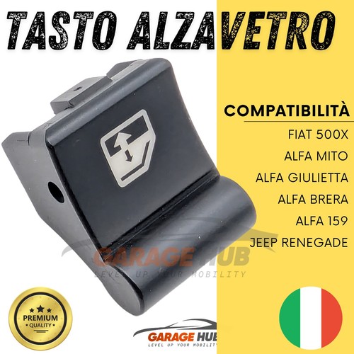 Tasto pulsante alzavetro alfa - alzavetro,
