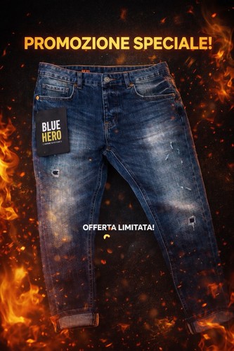 Jeans uomo slim fit denim - uomo,