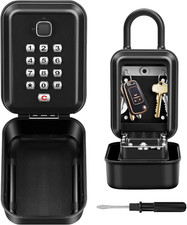 Cassetta Di Sicurezza per Chiavi Grande Cassaforte Portachiavi Con Codice Di Res