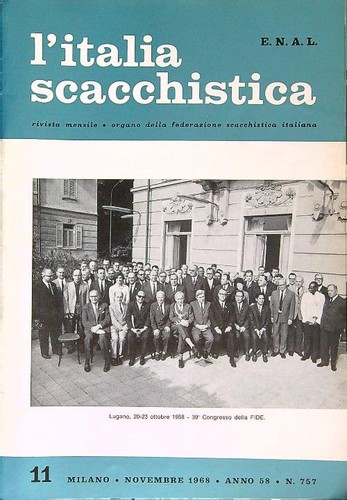 Italia scacchistica 11 - l'italia,