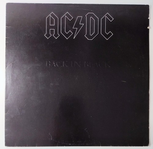 Back black lp - ac/dc,