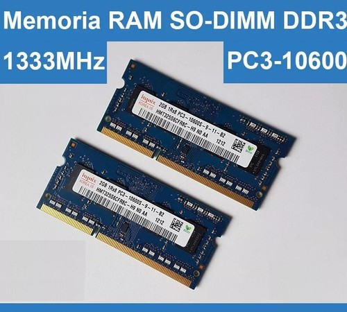 Memoria ddr3 4gb pc3 - ddr3, pc3-10600