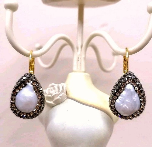 Orecchini marcasite grigio - orecchini,