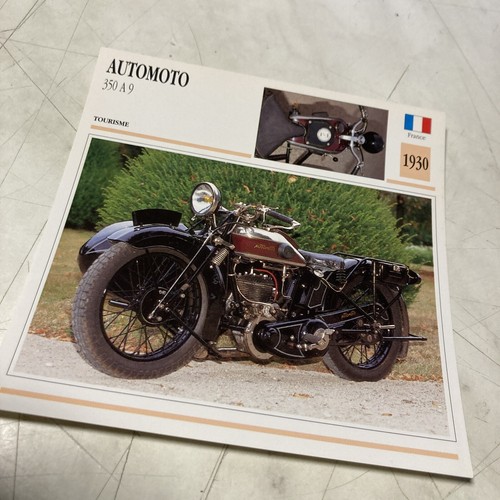 Automoto 350 1930 carte - 350, a9