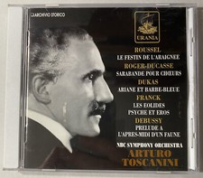 ARTURO TOSCANINI Roussel Dukas Franck Debussy Roger-Ducasse Urania CD