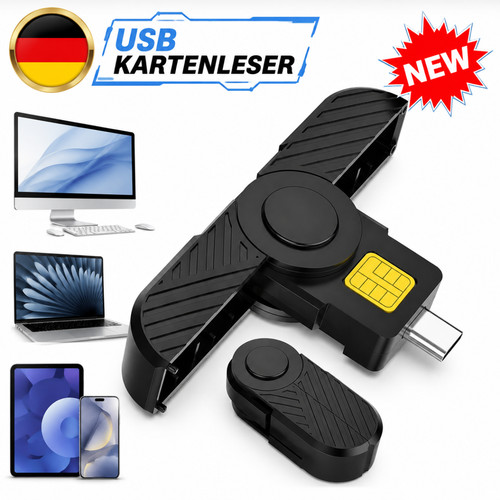 Lettore smart card usb - lettore, usb-c