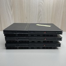 Lotto di 3 Playstation 2 PS2 Slim per parti - Lettore CD Rumoroso o Non Funziona