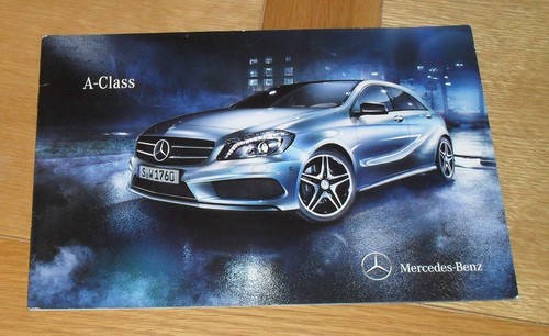 Brochure lancio mercedes - lancio,