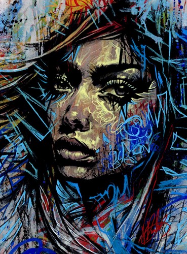 Quadro graffiti originale - quadro, su