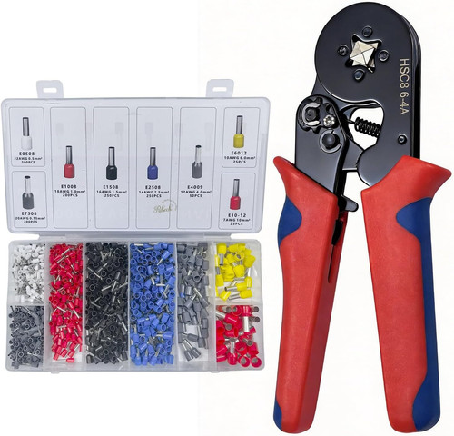 Set pinze crimpatrici con - di,