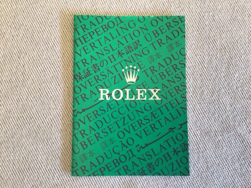Libretto traduzione rolex - libretto,