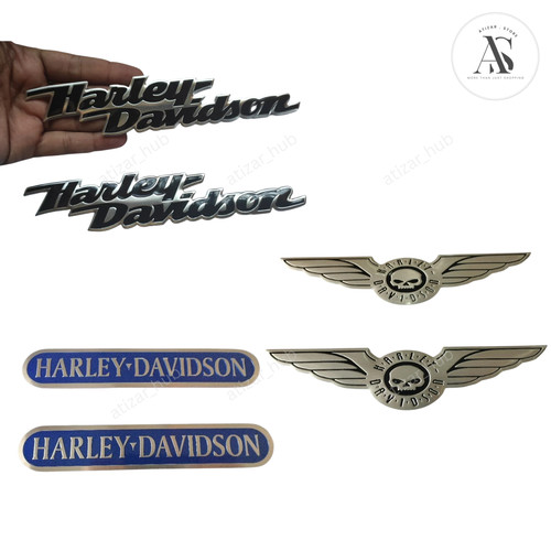 Harley davidson tank emblema - harley,