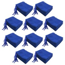 50 pezzi di velluto blu con