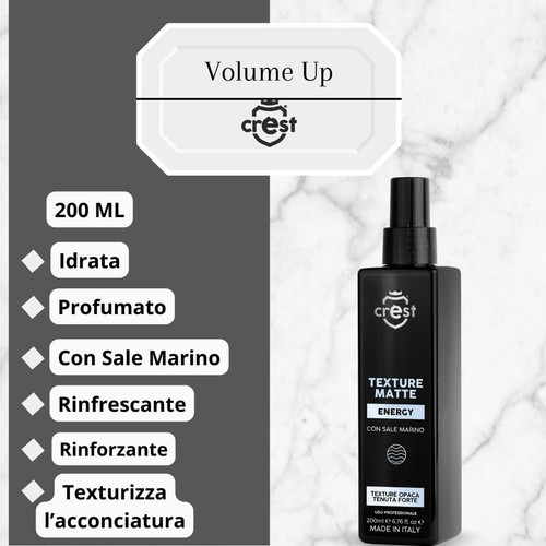 Texture matte spray crest - matte,