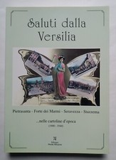SALUTI DALLA VERSILIA  cartoline d'epoca Pietrasanta Forte dei Marmi Seravezza 