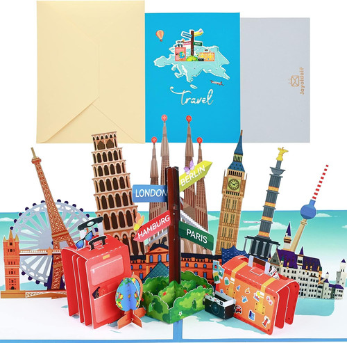 Biglietto auguri viaggio - biglietto,